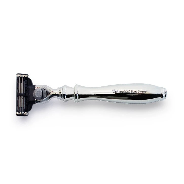 Victorian Mach3 Razor With Chrome Handle 1 Victorian Mach3 Razor With Chrome Handle