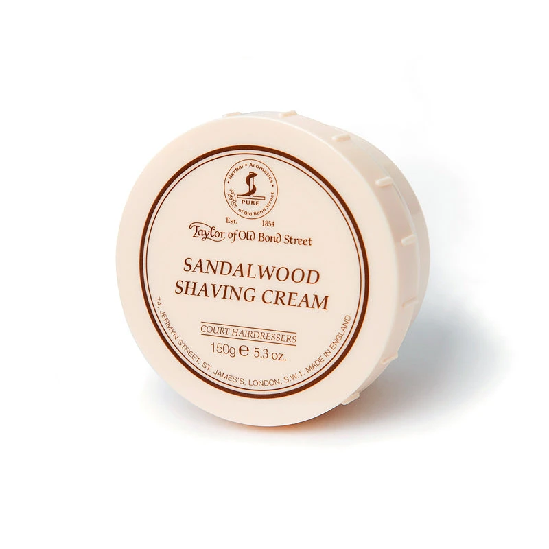 Sandalwood Shaving Cream Bowl 150g 1 Sandalwood Shaving Cream Bowl 150g