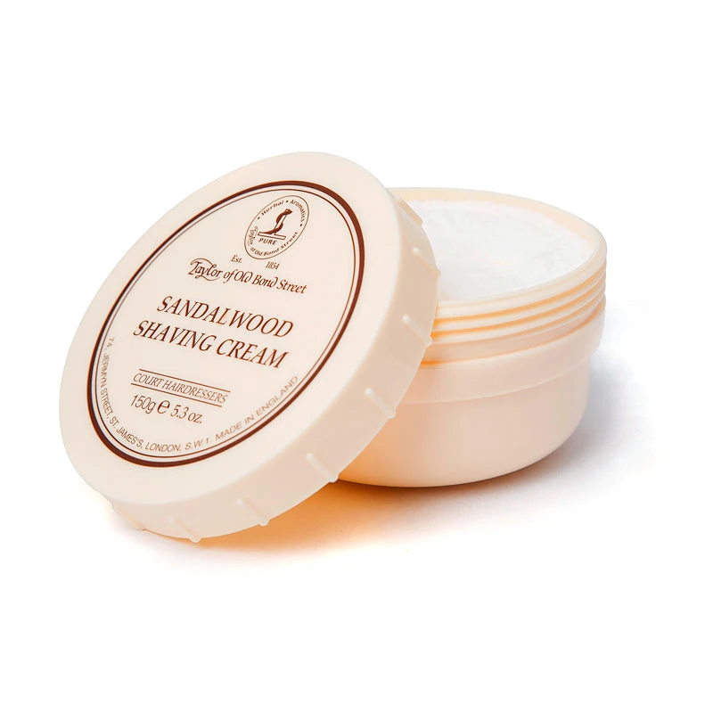 Sandalwood Shaving Cream Bowl 150g 2 Sandalwood Shaving Cream Bowl 150g - Image 2